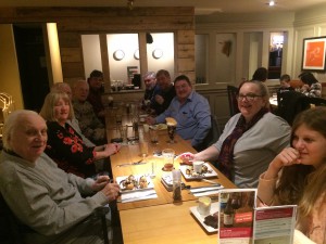 Christmas 2017 (in 2018) at the Beefeater Coldra